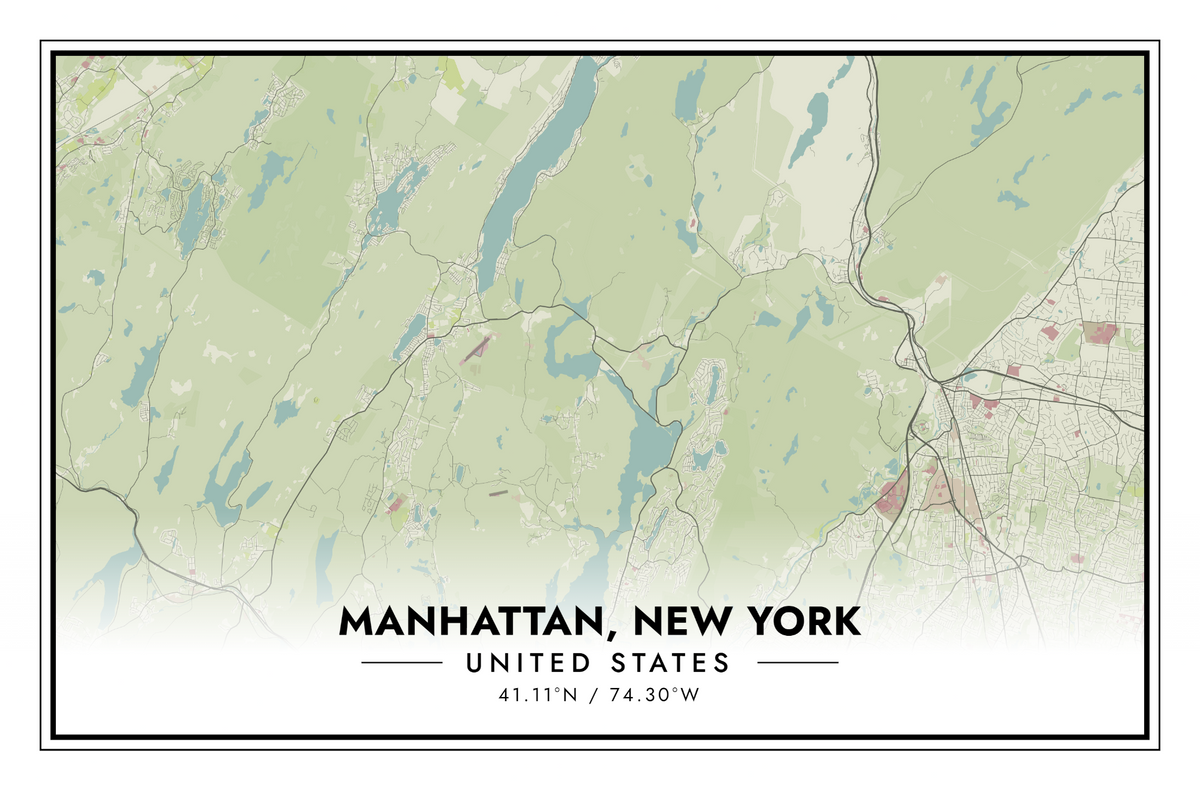 Printed poster – 36"x24" - classic - x24x36 - landscape - 20240404
