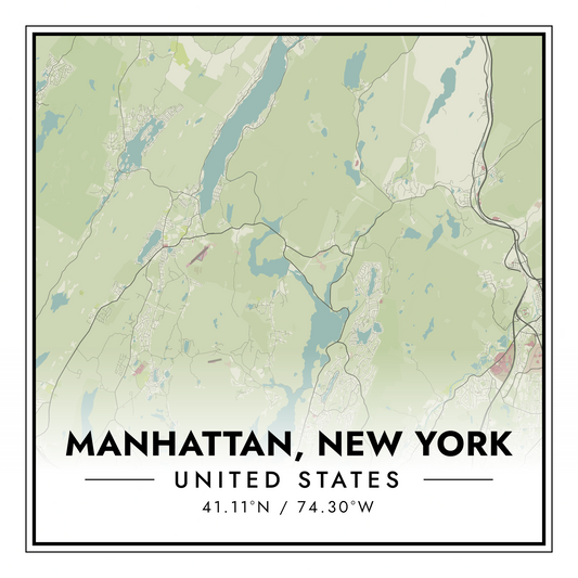 Printed poster – 18"x18" - classic - x18x18 - landscape - 20240404