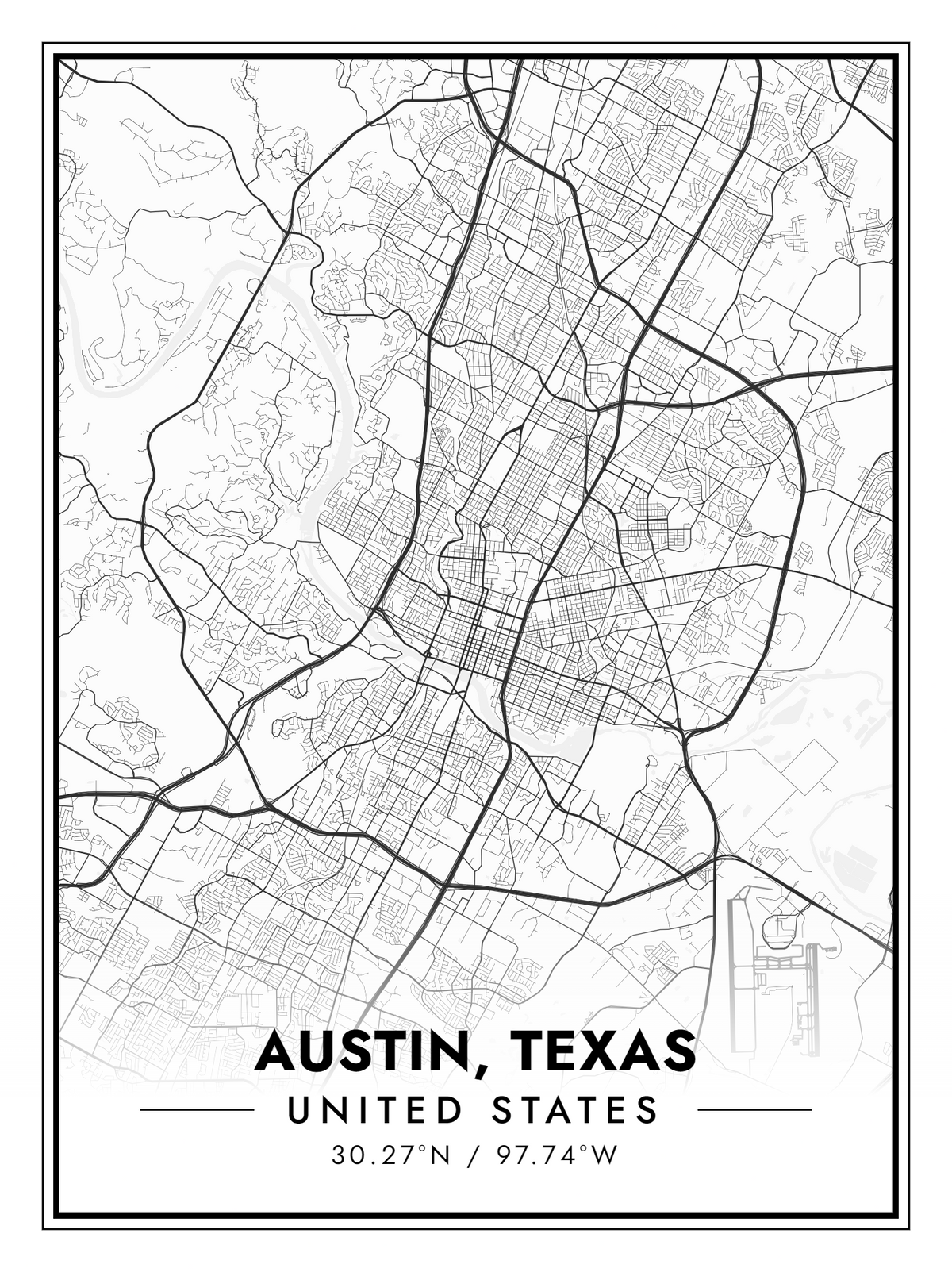 Printed poster – 24"x18" - modern - x18x24 - portrait - 20240408