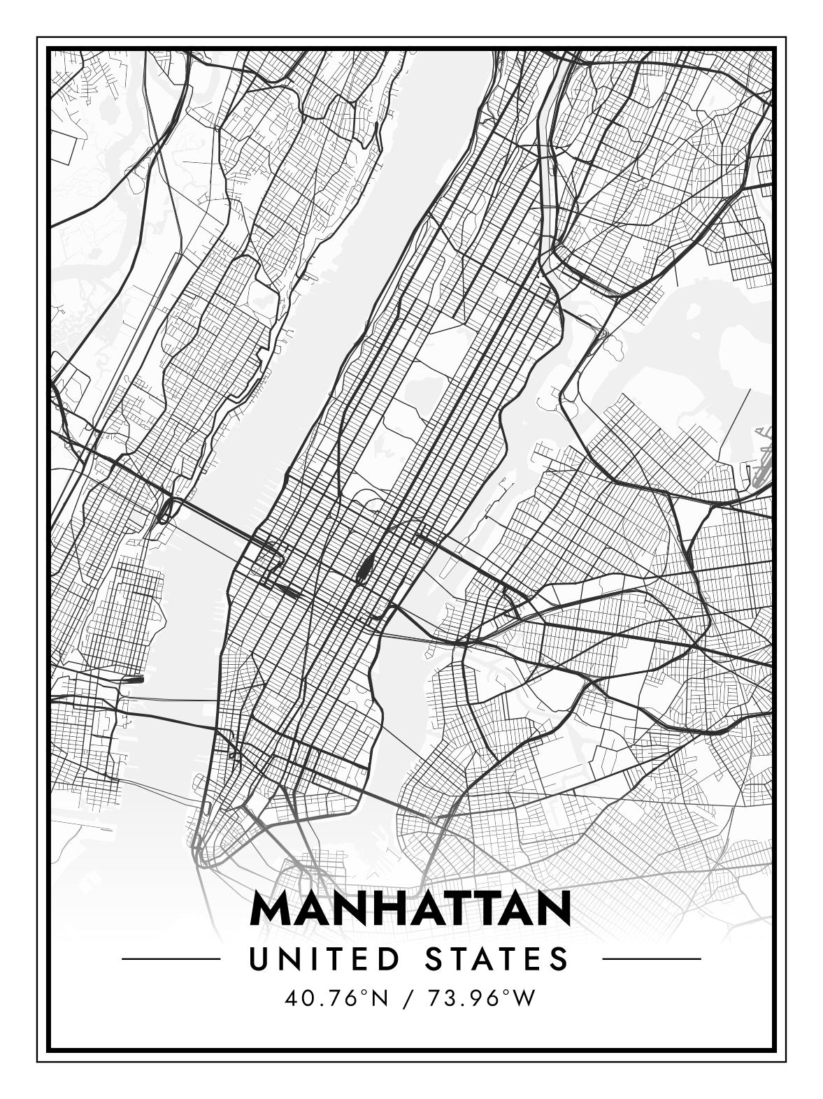 Printed poster – 24"x18" - modern - x18x24 - portrait - 20240806