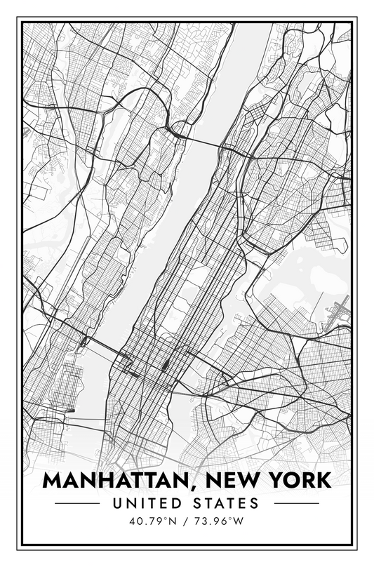 Printed poster – 36"x24" - modern - x24x36 - portrait - 20240404