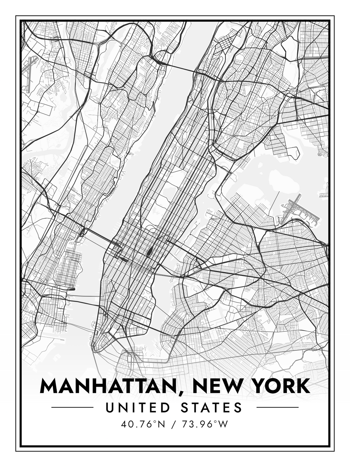Printed poster – 24"x18" - modern - x18x24 - portrait - 20240404