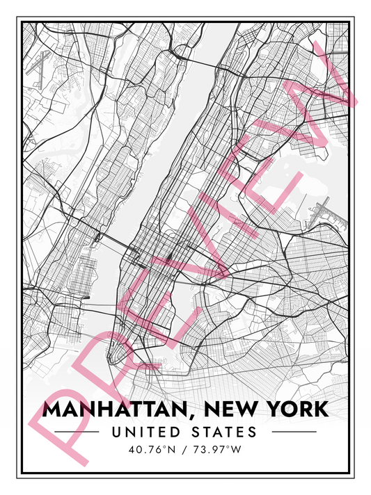 Printed poster – 24"x18" - modern - x18x24 - portrait - 20240305