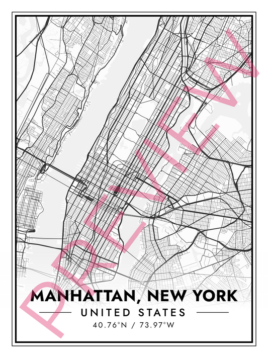 Printed poster – 24"x18" - modern - x18x24 - portrait - 20240308
