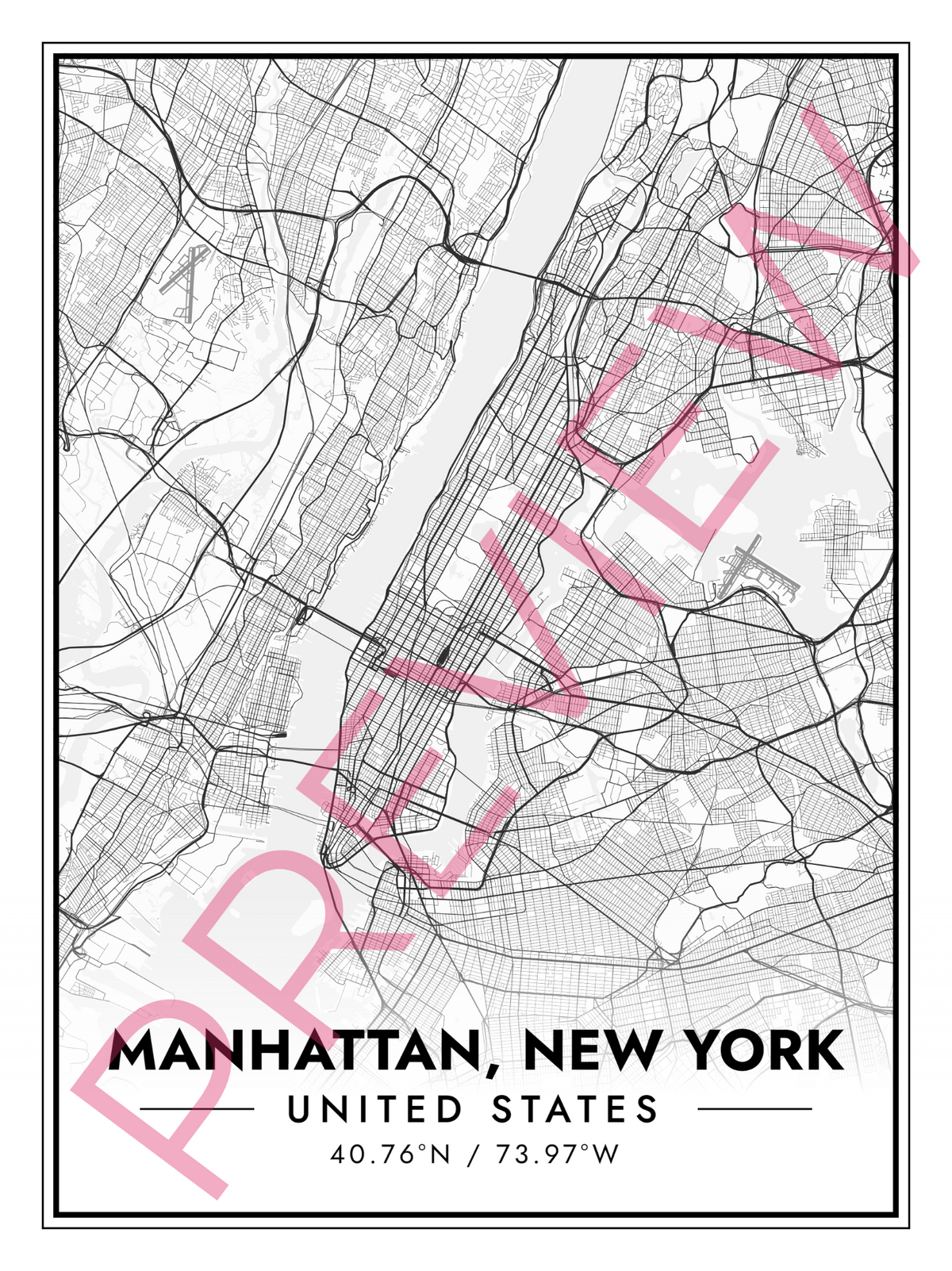 Printed poster – 24"x18" - modern - x18x24 - portrait - 20240226