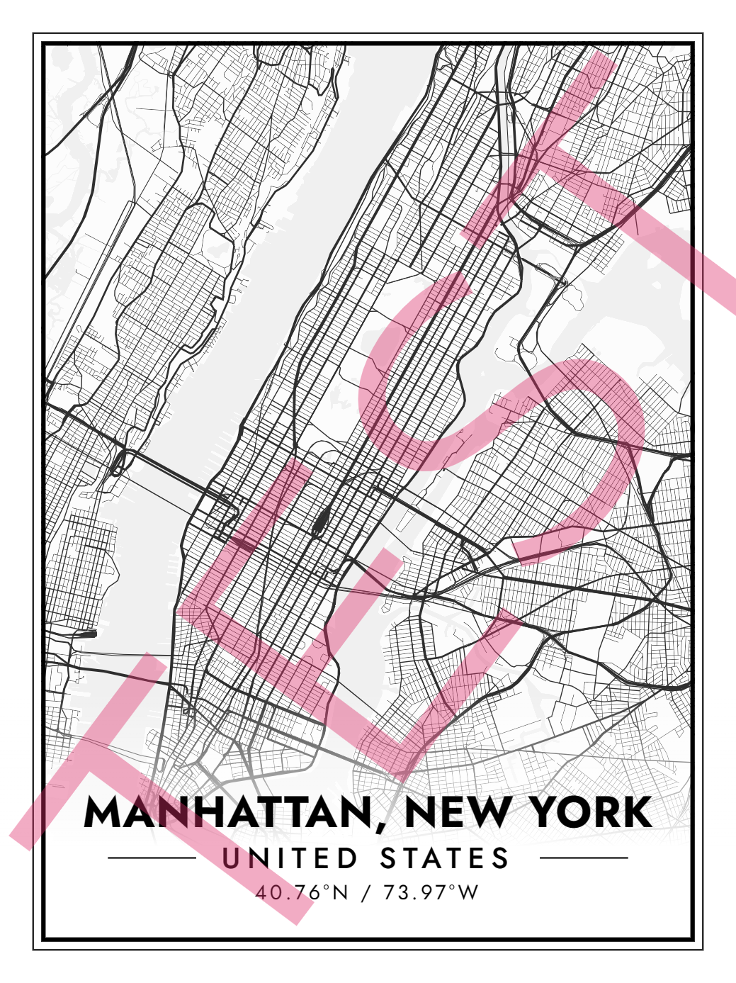 Printed poster – 24"x18" - modern - x18x24 - portrait - 20240308