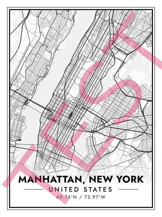 Printed poster – 24"x18" - modern - x18x24 - portrait - 20240308