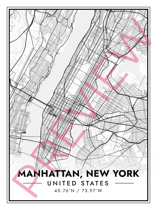 Printed poster – 24"x18" - modern - x18x24 - portrait - 20240206