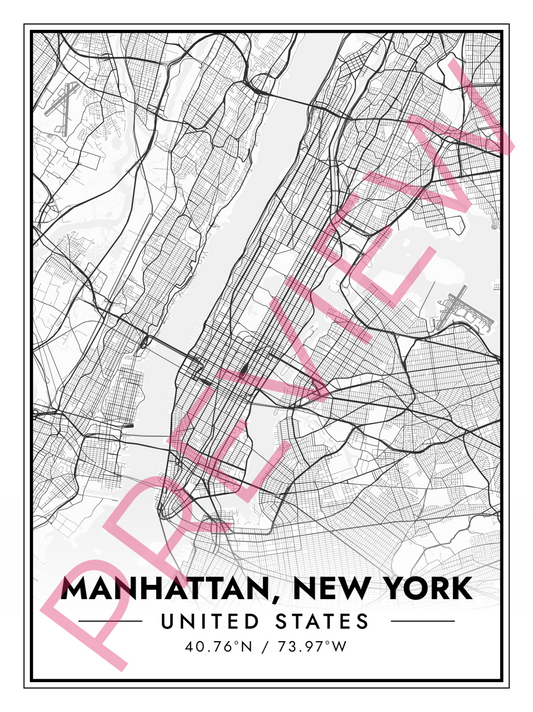 Printed poster – 24"x18" - modern - x18x24 - portrait - 20240308