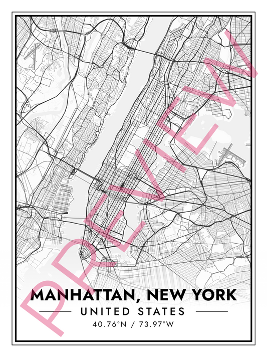 Printed poster – 24"x18" - modern - x18x24 - portrait - 20240305